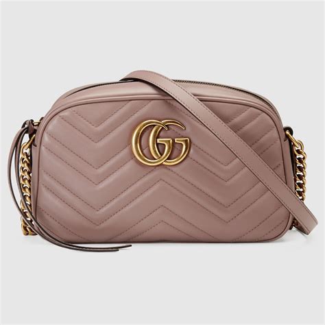 gucci dusty pink leather marmont matelasse mini bag|gucci gg marmont handbags.